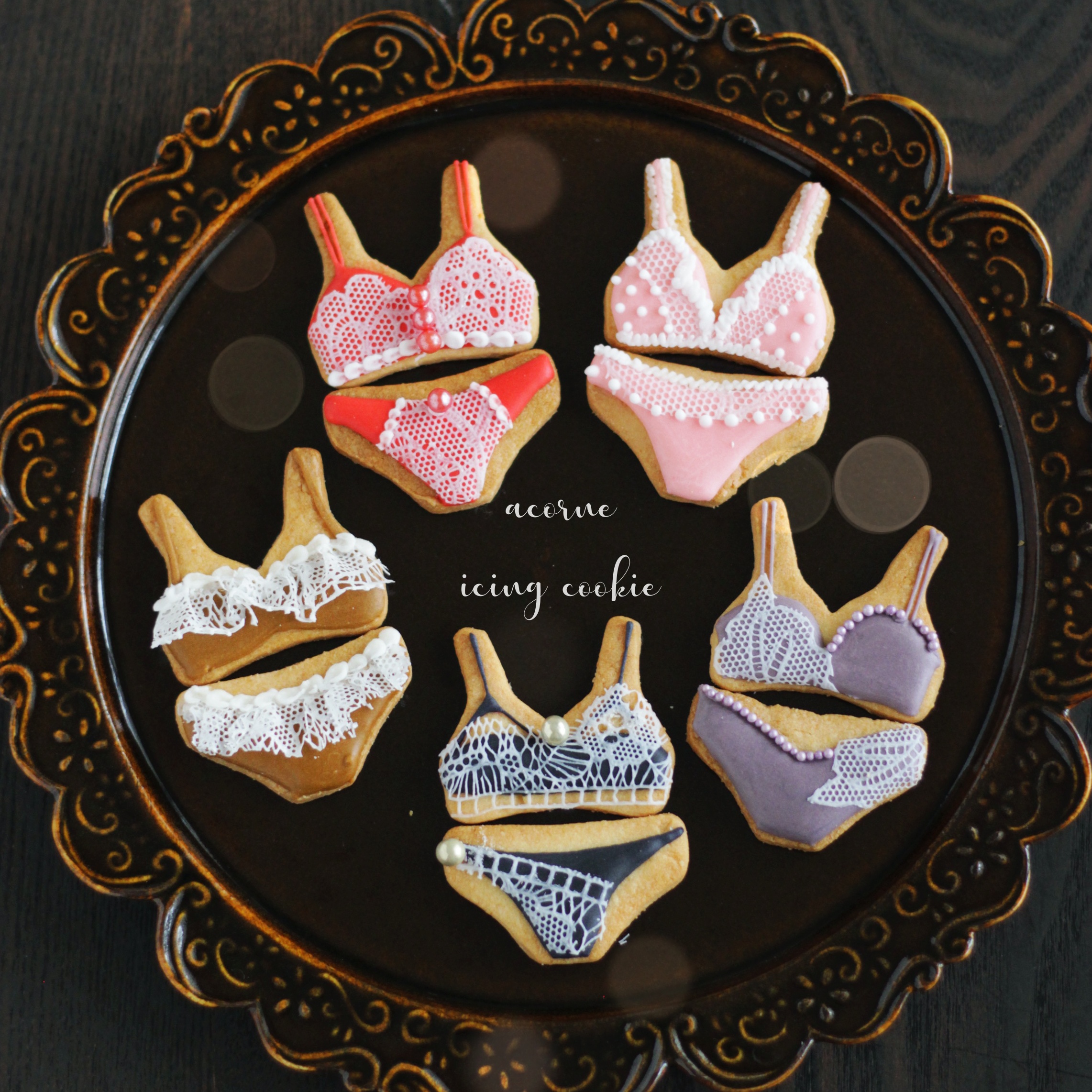癒しのアイシングクッキー？⑱セクシーランジェリークッキー♡と9月